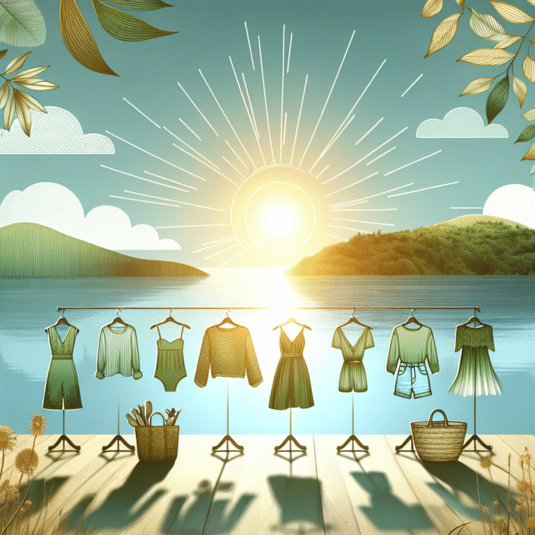 Inspiração de looks de verão sustentáveis
