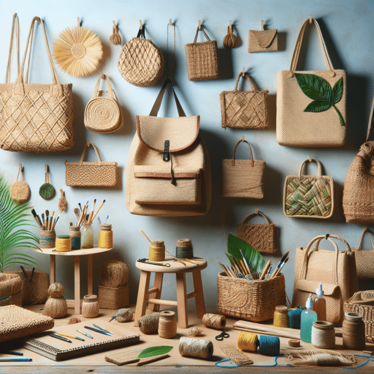 DIY bolsas e mochilas sustentáveis