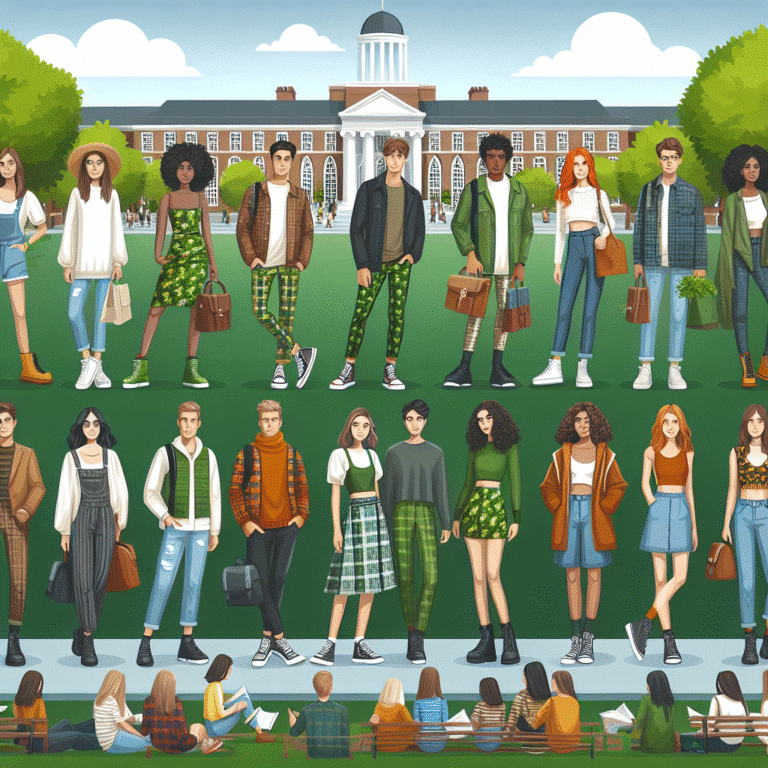 Ideias de look eco-friendly para universitários