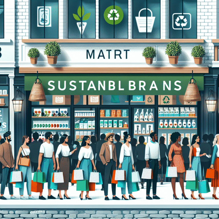 Compras inteligentes em marcas sustentáveis