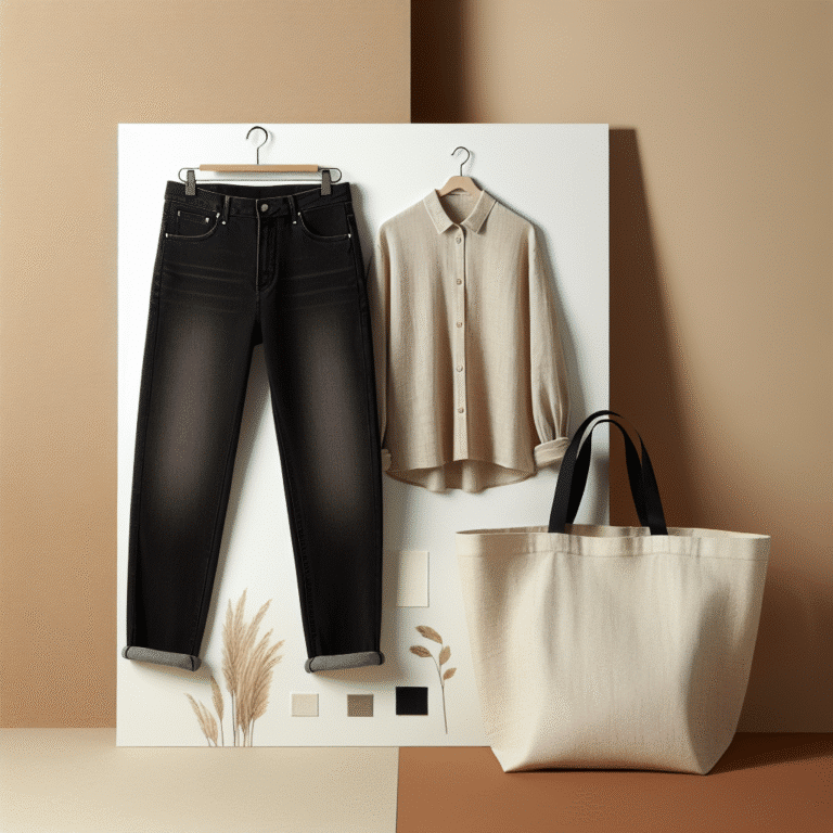 DIY roupas minimalistas e sustentáveis