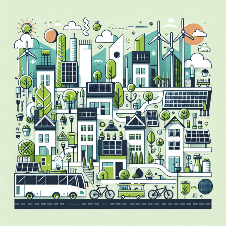 Estilos urbanos minimalistas e sustentáveis