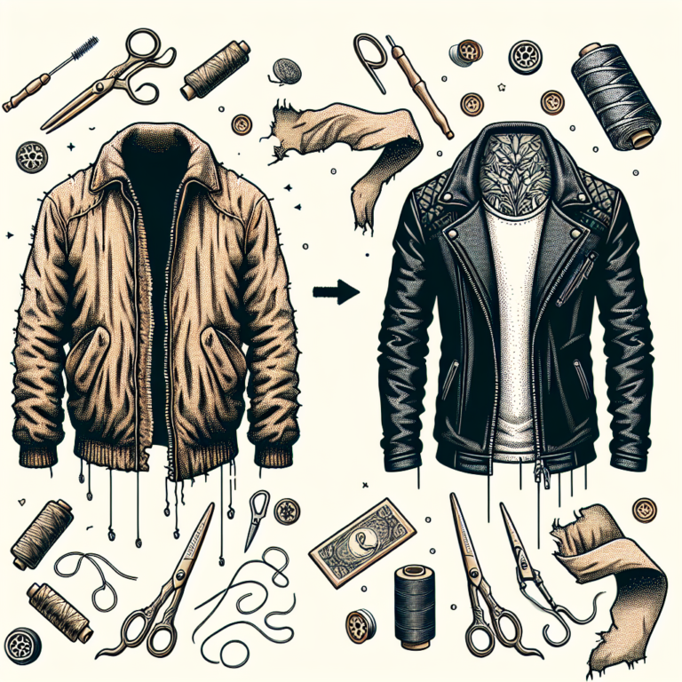 Transforme jaquetas antigas em peças modernas