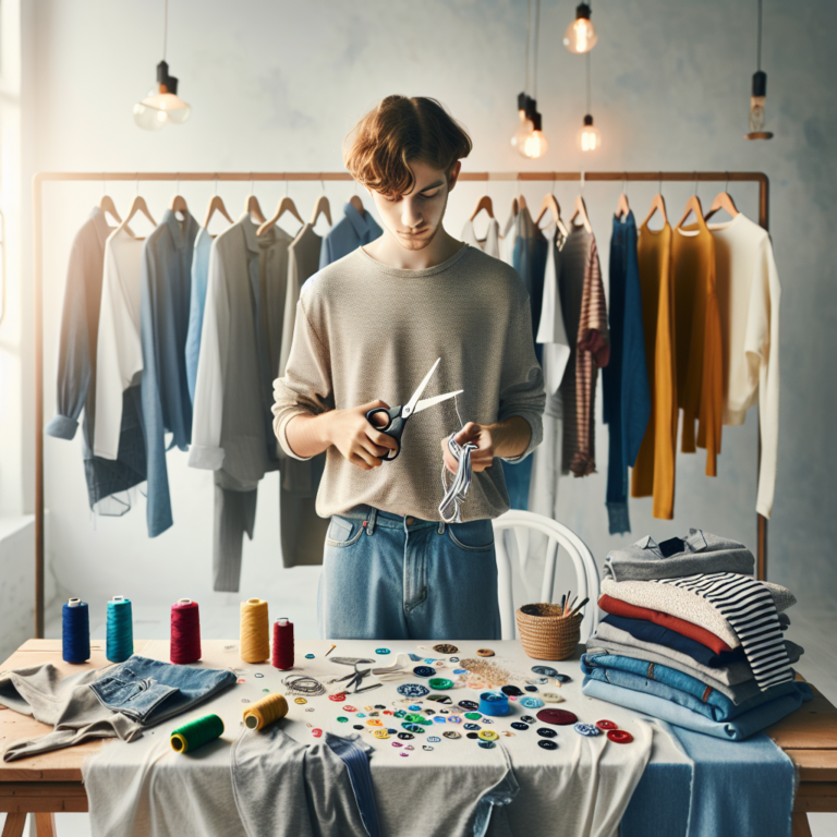 DIY moda jovem: transforme roupas usadas em estilo