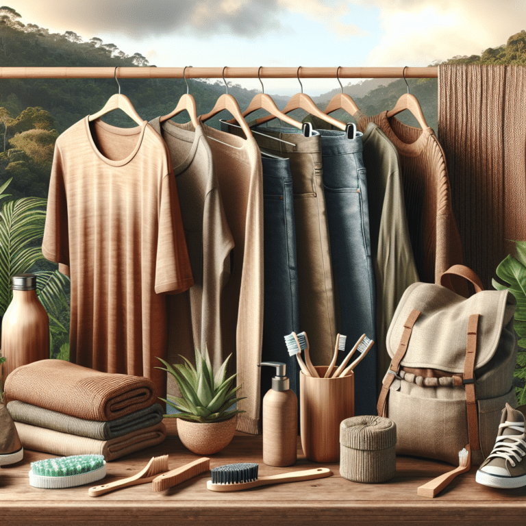Roupas sustentáveis para viagens de fim de semana