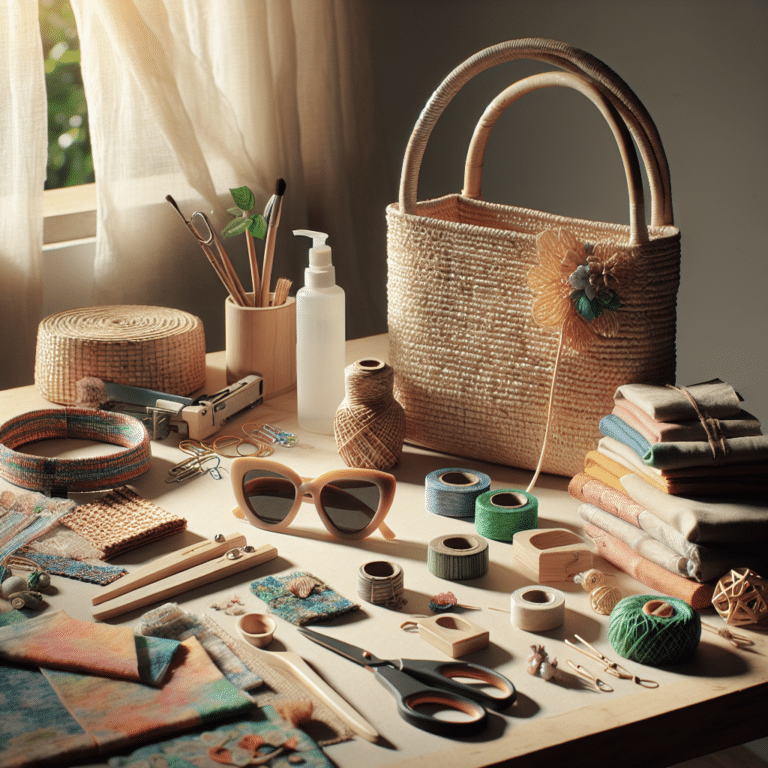 Acessórios sustentáveis: ideias fáceis de DIY