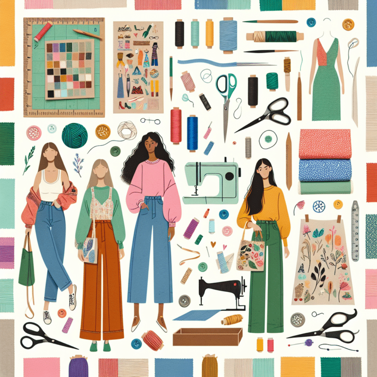 DIY fashion para jovens adultos: estilo e consciência