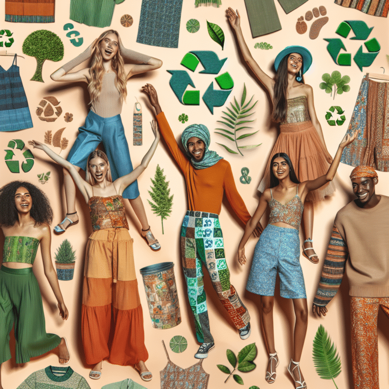 moda jovem sustentável para festas