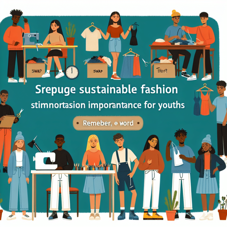 A importância da moda sustentável para jovens