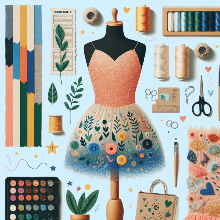 moda sustentável DIY para festas